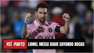 LIONEL MESSI sigue tapando bocas “Ya no saben qué criticar” dijo Hernán Pereyra  Es Así y Punto [upl. by Borlow156]