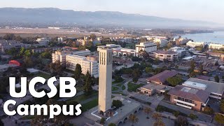 University of California Santa Barbara  UCSB  4K Campus Drone Tour [upl. by Aljan]