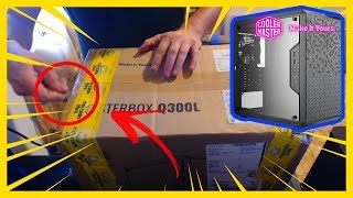 el UNBOXING gabinete COOLER MASTER Q300L mira que HERMOSO es [upl. by Taryne]