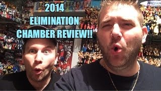 Grims WWE ELIMINATION CHAMBER 2014 Review and Results [upl. by Godard]