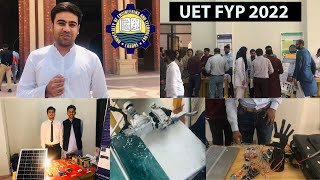 UET FYP Exhibition 2022  university of engineering amp technology Lahore Narowal Campus Interview [upl. by Navillus69]