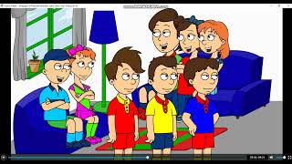 Coris And Classic Caillou Gets Grounded Baillou Comes Home Remake [upl. by Maryjo]