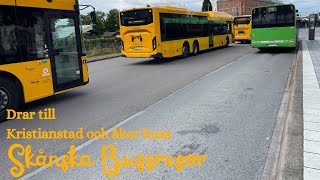 Drar till Kristianstad och åker buss  Skånska Bussresor 4 [upl. by Laius]