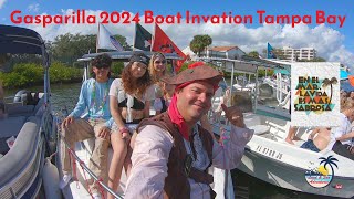 Gasparilla 2024 Boat Invasion [upl. by Linet]