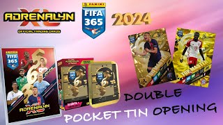 Double Top Master⎥Panini FIFA 365 Adrenalyn XL 2024 Pocket tin opening [upl. by Malinin]