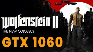 Wolfenstein 2 The New Colossus GTX 1060 6GB i7 7700HQ laptop  1080p HIGH SETTING  FRAMERATE TEST [upl. by Runck889]