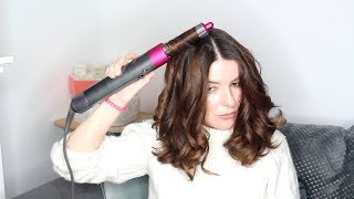 Dyson Airwrap Styler  How To Use it Does it Work Is it Worth it [upl. by Notnilk]