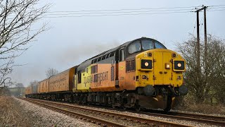 37099 opening up away from Pinxton 2022 [upl. by Bryana640]