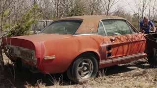 Longlost Shelby prototype Little Red found in Texas field [upl. by Eiram]