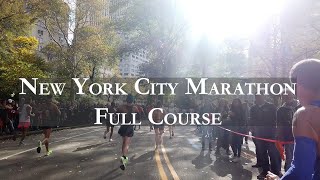 New York City Marathon「Full Course」 Virtual Run New York City Marathon [upl. by Nylarac163]