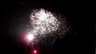 Fireworks Display Blackford Perthshire Scotland [upl. by Gerita328]