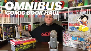 OMNIBUS Comic Book Haul  BLACKEST NIGHT  DRAGON BALL BOX SETS  SAGA  XO MANOWAR [upl. by Ayk490]