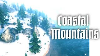 Check out the Coastal Mountains after Valheim Ashlands update [upl. by Melodee]