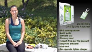 QSTARZ GPS Sports Recorder Unleashed  BTQ1300S [upl. by Nylasor]