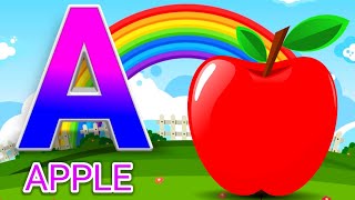 Learn A for Apple 🍎meaning in Hindi सेब B Birds 🐦Learn basic English A to Z Learning class 04 [upl. by Absa]