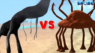 Day 17 vs Tentacle Crab  Scary Titan Deathmatch S1E5  SPORE [upl. by Odlabu60]