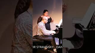 Petrushka Stravinsky piano four hands [upl. by Ynohtnael]