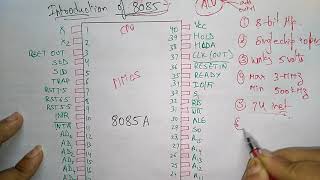 8085 pin diagram [upl. by Corsiglia56]