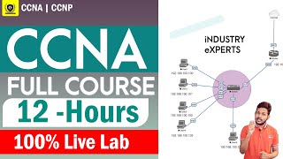 CCNA 200301 latest full course live training with 100 labs Free CCNA 12 hours Job Based Training [upl. by Yelyac417]