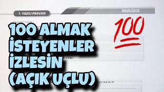 8Sınıf İngilizce 2Dönem 1Yazılı [upl. by Ladnar268]