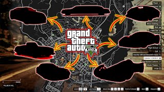 GTA 5  All New Rare Car Locations in Story Mode XBOX PCPS4PS5 [upl. by Yrogiarc]