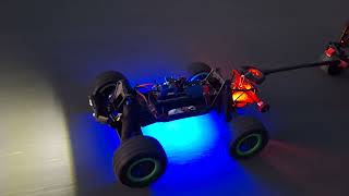 Traxxas XMaxx pulling my 3 kids around the block 270 lbs 1935 mod 15 gears [upl. by Nalda]