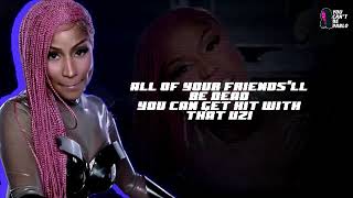 Nicki Minaj  Motorsport Verse  Lyrics [upl. by Abisia]