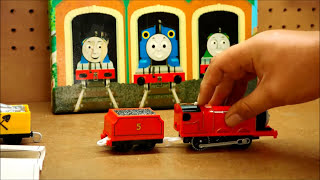 Trackmaster 20 Scared James Unboxing review and first run [upl. by Hoffman]