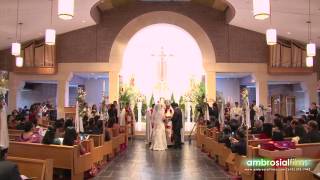 Indian Catholic Wedding  The Imperia  Ambrosial Films ® [upl. by Belicia]