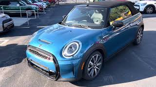 2024 MINI Cooper S Convertible in Island Blue [upl. by Paulina]