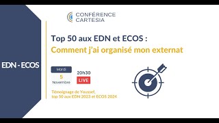 Top 50 aux EDN et aux ECOS  comment jai organisé mon externat [upl. by Hasan375]