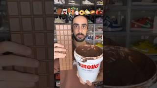 Food ASMR Eating a Giant Chocolate Bar 🍫 asmr food asmreating halal satisfying [upl. by Camila]