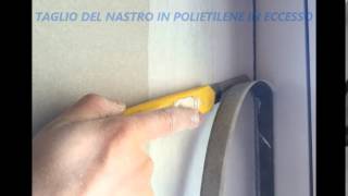 ISOLAMENTO ACUSTICO DI PARETE CON ISOLAST ® [upl. by Yrogiarc]