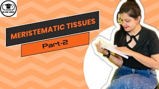 Meristematic Tissues Definition Importance amp Types class 9th [upl. by Pylle976]