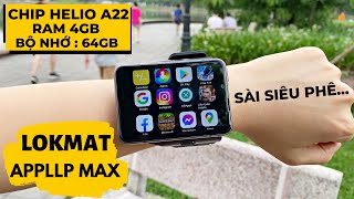 SmartWatch Flagship Killer  Lắp Sim 4G  Dual Camera  Lokmat Appllp Max S999  Cấu Hình Siêu Khủng [upl. by Nosittam661]