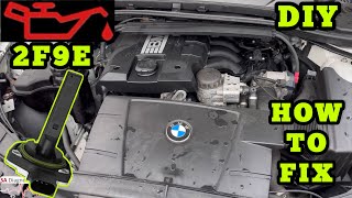 BMW 2F9E Done Oil Level Warning How To Fix DIY [upl. by Ailliw872]