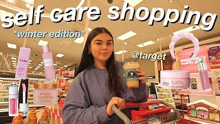 self care shopping at target 🛁 WINTER EDITION makeup hygiene essentials  christmas wishlist [upl. by Eca]