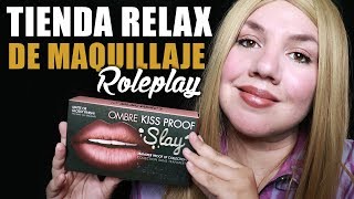 R0LEPLAY Tienda de Maquillaje 💄 ASMR Español 💄 Murmullo Latino [upl. by Eveneg]