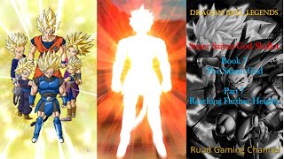 Super Saiyan God Shallot Book 7 The Saiyan God ReachingFurtherHeights Dragon Ball Legends Gameplay [upl. by Griggs911]