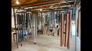 Shipshewana Flea Market Vendor Spotlight  Lambright Country Chimes [upl. by Orvas111]