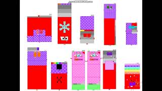 Numberblocks Band Retro 16911700 Each Sounds For silvanaacasafu6241 [upl. by Mat]