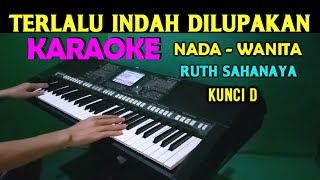 ANDAIKAN KAU DATANG KEMBALI  KARAOKE Nada Wanita HD [upl. by Naira]