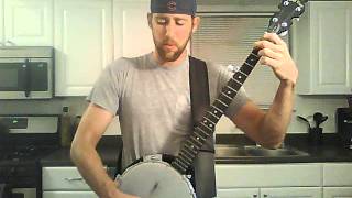 Bad Moon Rising  Creedence Clearwater Revival CCR  Banjo [upl. by Noyrb]