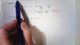 WHY are mg per L units expressed as ppm [upl. by Waers]