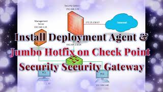 Lab 4 How to install Deployment Agent amp Jumbohotfix on Checkpoint Security Gateway R8120 [upl. by Lybis]