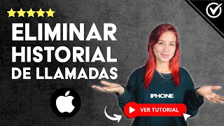 Cómo ELIMINAR el HISTORIAL DE LLAMADAS de tu iPhone  📞 Eliminar Registro de Llamadas 🗑️ [upl. by Warford]