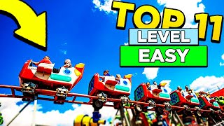 TOP 11 ATTRACTIONS FOR BEGINNERS  Easy Level 🟩 Energylandia 2024 [upl. by Nywloc]