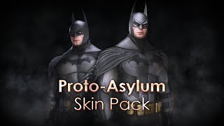 Batman Arkham Knight ProtoAsylum Skin Pack Mod Showcase [upl. by Aundrea]