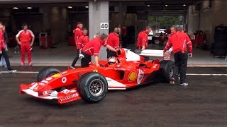 Ferrari Formula 1 F2001  EPIC V10 SOUNDS [upl. by Elicul]