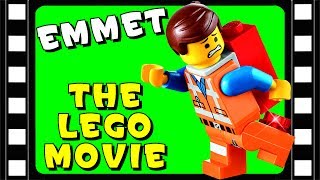 LEGO Movie Emmet LEGO Minifigure Comparison  BrickQueen [upl. by Rothmuller]